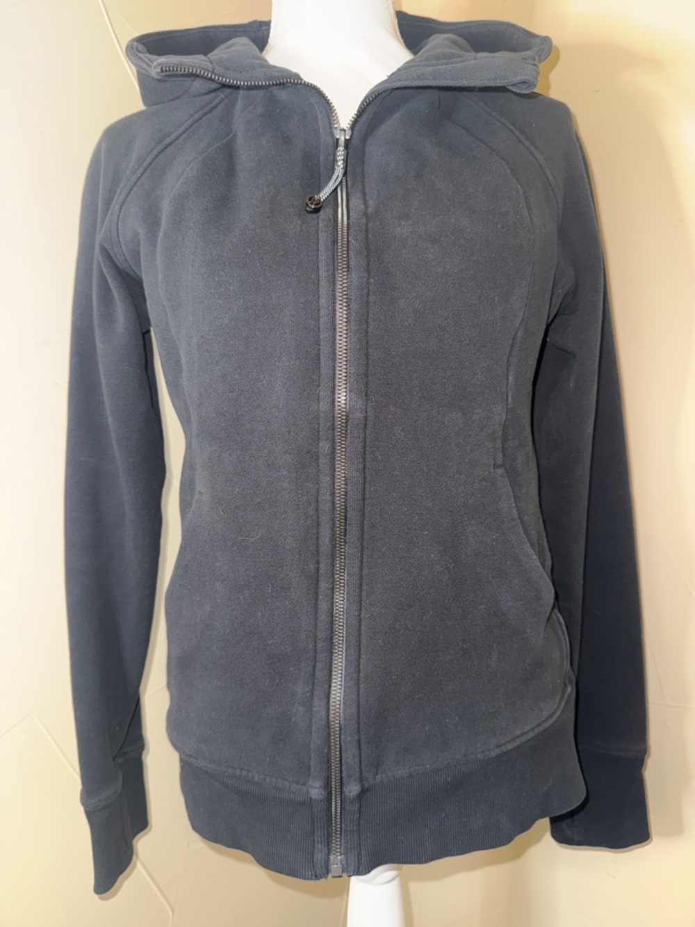 lululemon athletica women’s Full-Zip Hooded Sweater - Charcoal